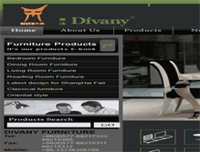 Tablet Screenshot of divanyfurniture.com